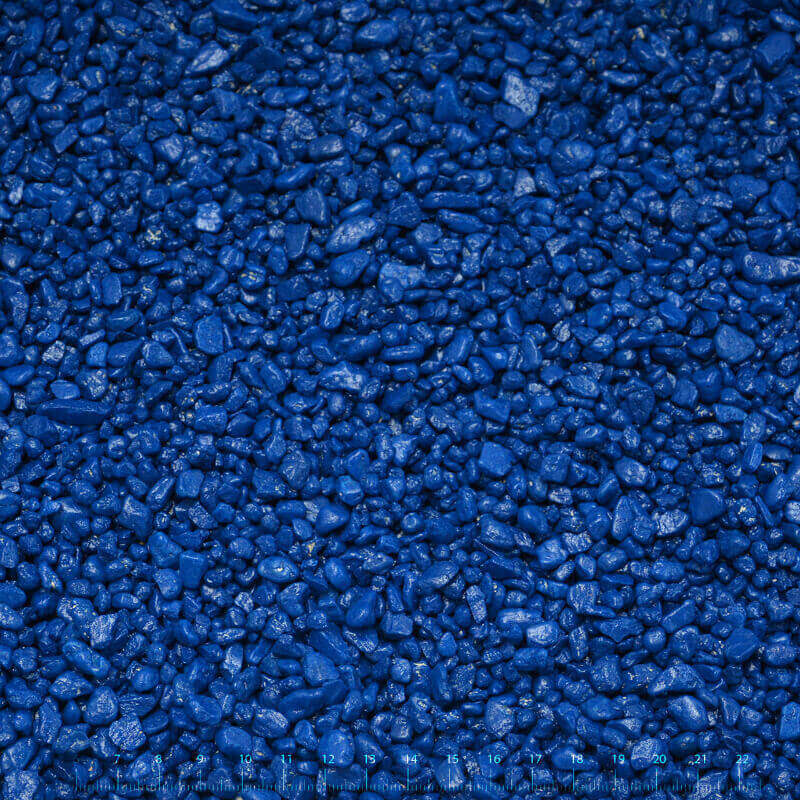 Aqua Excellent akvarijski pesek, moder - 3-6 mm, 3 kg (2)