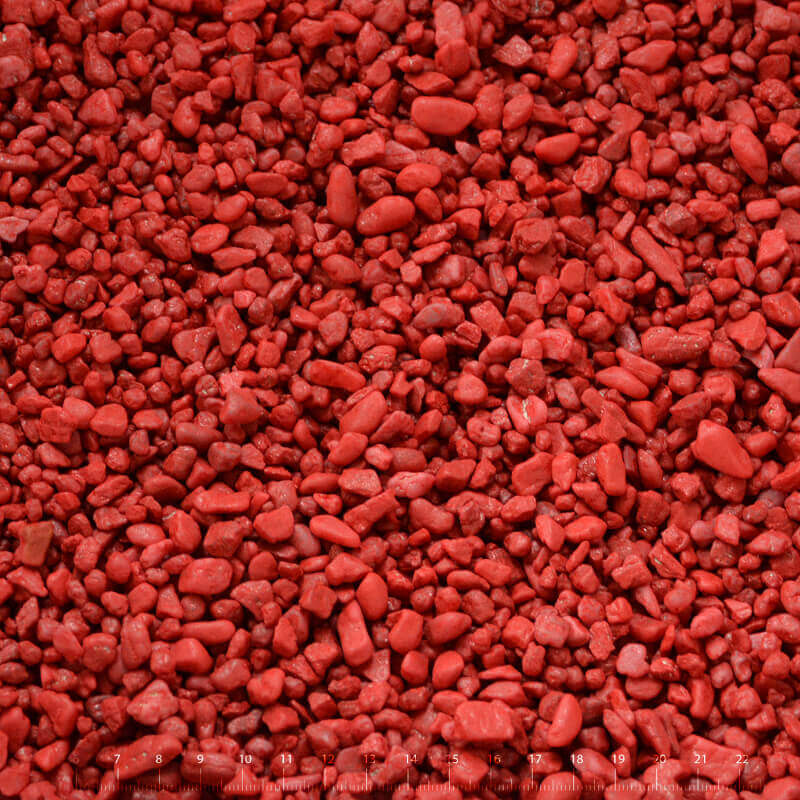 Aqua Excellent akvarijski pesek, svetlo rdeč - 3-6 mm, 3 kg (2)