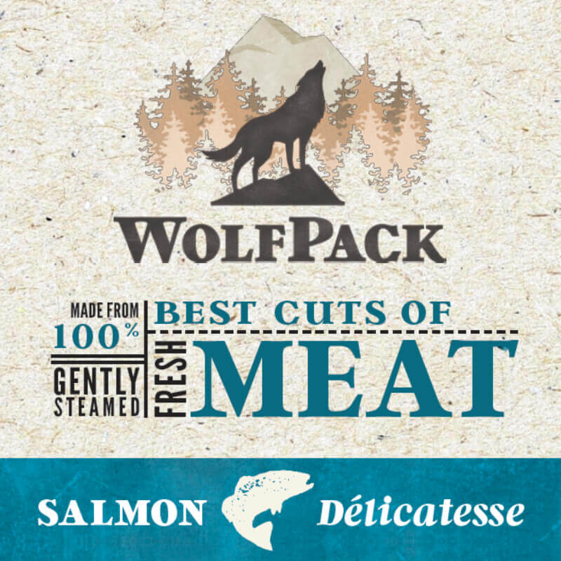 WolfPack Delicatesse mesna klobasa - losos (2)