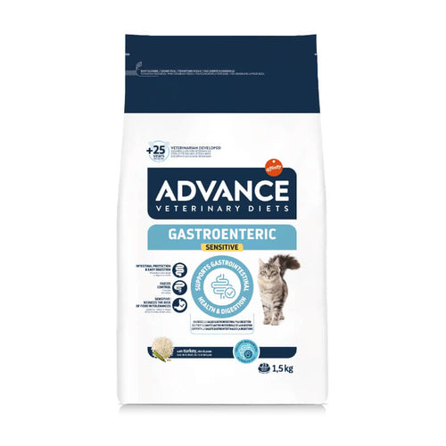 Advance veterinarska dieta za mačke Gastroenteric - puran in riž - 1,5 kg