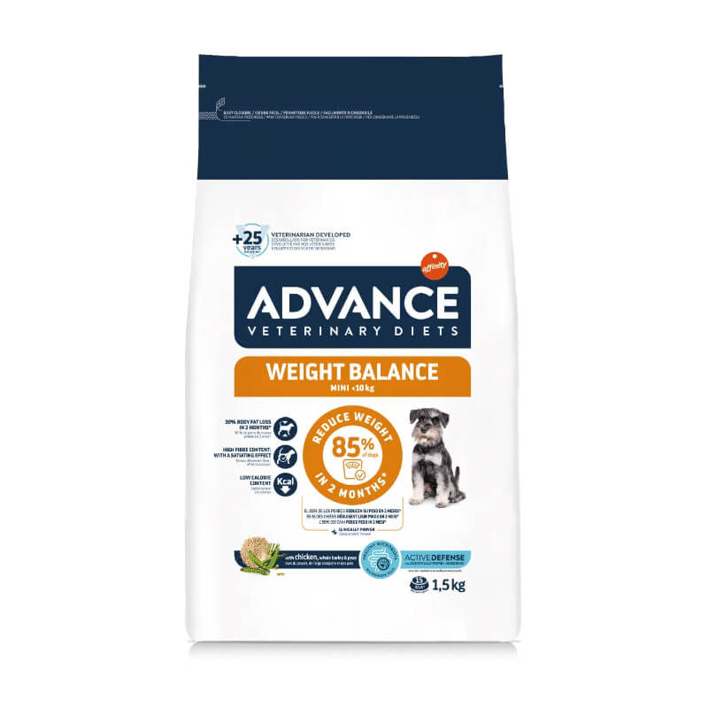 Advance veterinarska dieta Weight Balance Mini - 1,5 kg