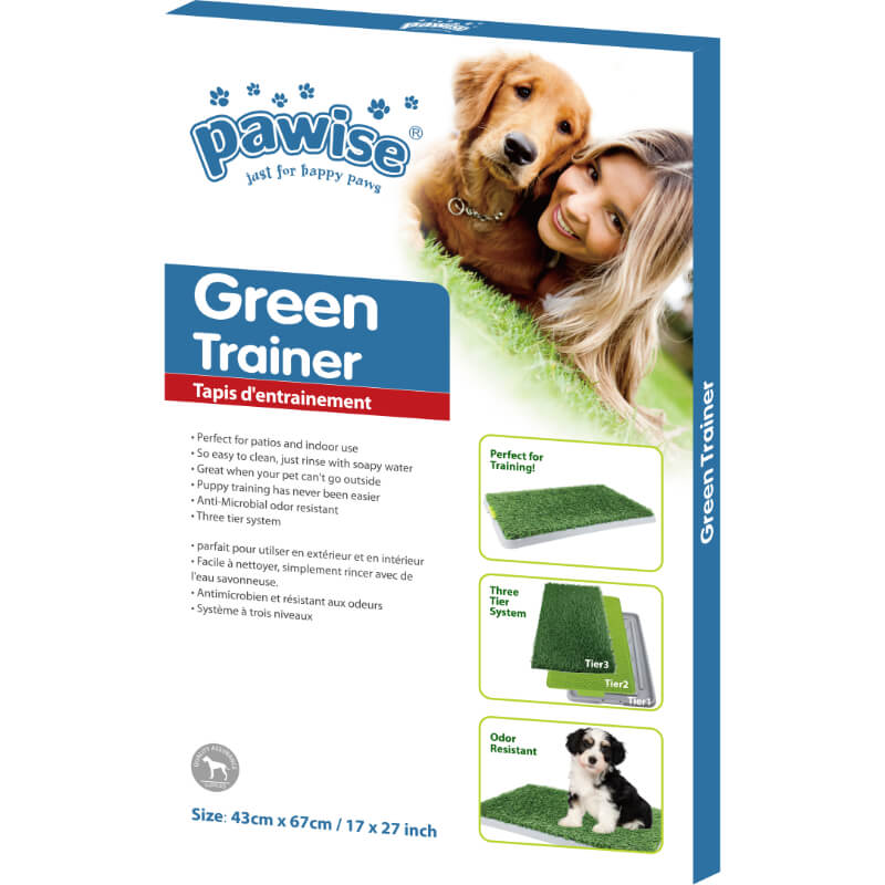 Pawise Green Trainer komplet za učenje sobne čistoče - 43 x 67 cm (2)