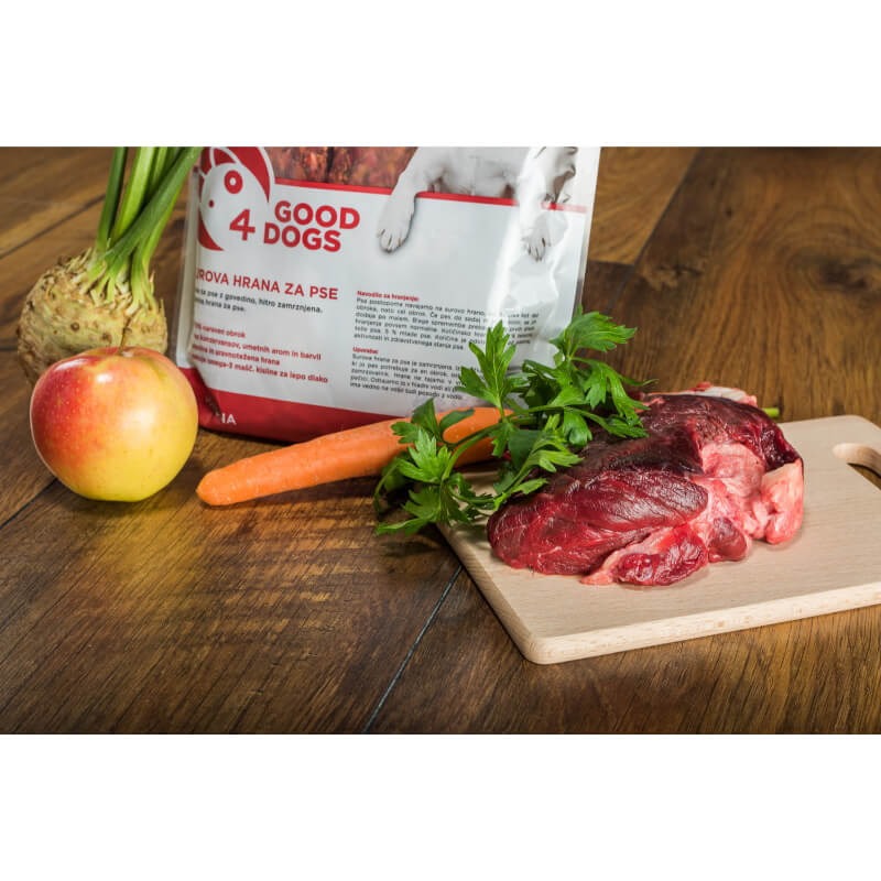 Good4Dogs govedina - 1 kg (8x125g) (4)