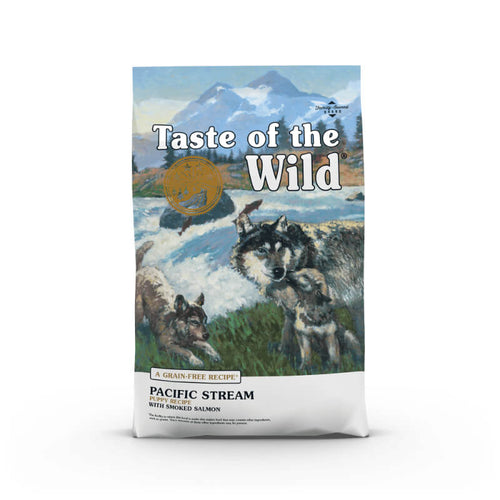 Taste Of The Wild Pacific Stream, Puppy – prekajeni losos - 5,6 kg