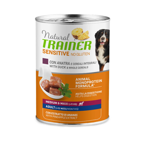 Natural Trainer No Gluten Adult - raca in žito - 400 g