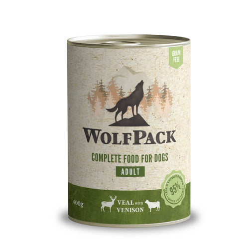 WolfPack Adult - teletina in divjačina - 400 g