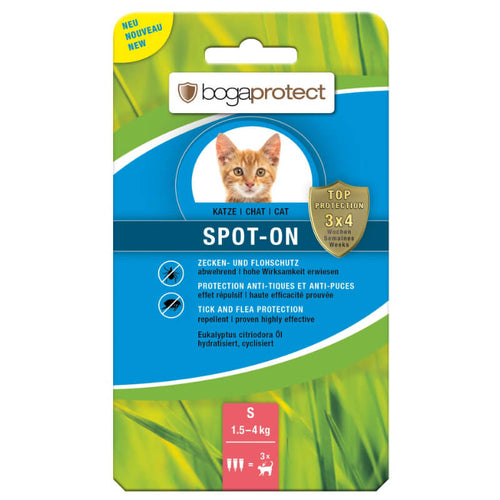 Bogaprotect Spot-On pipeta za mačke - S (1,5-4 kg)