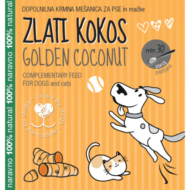 Zlati kokos s kurkumo - 200 g (4)