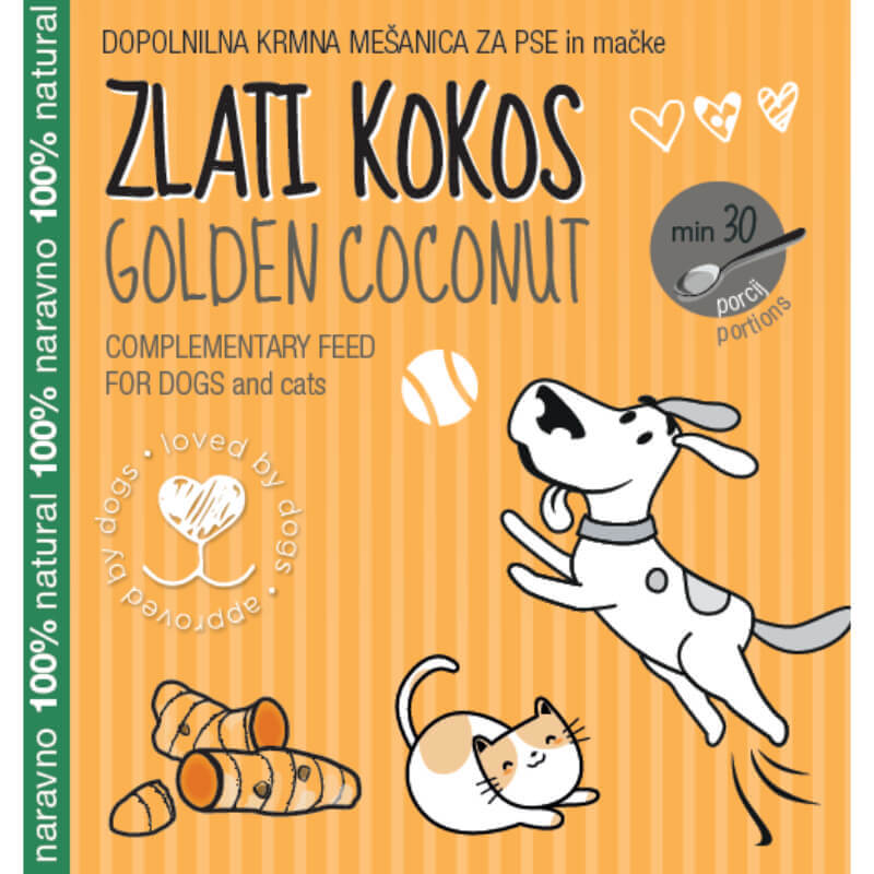 Zlati kokos s kurkumo - 400 g (4)