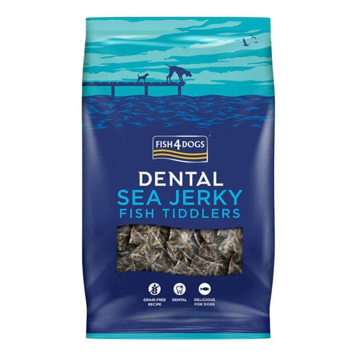 Fish4Dogs Sea Jerky, male kocke - 115 g