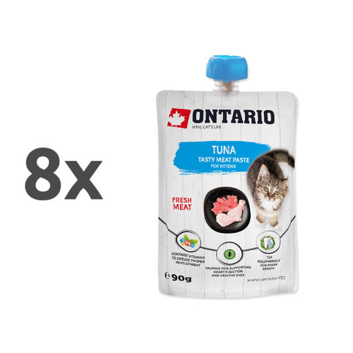 Ontario Kitten pasta s tuno - 8 x 90 g