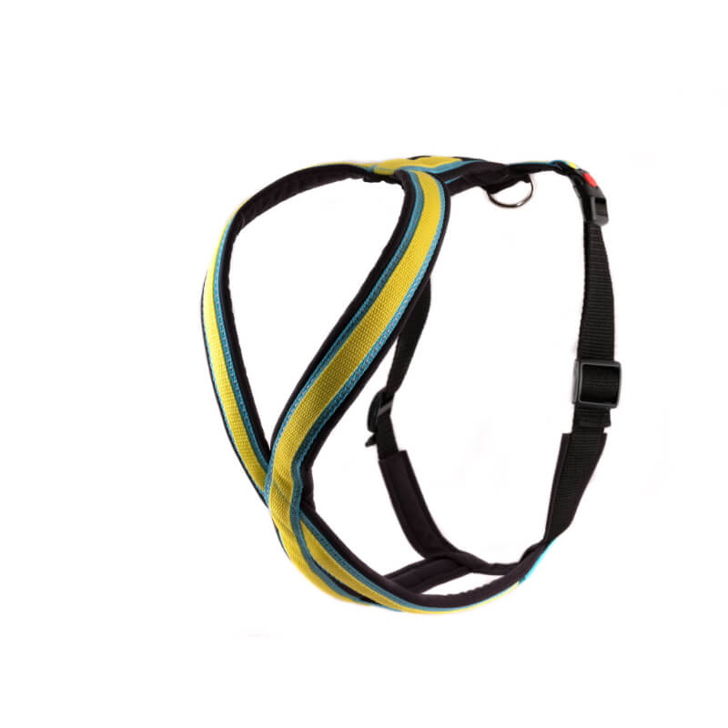 TrOP oprsnica Base Harness, rumeno modra - S (3)