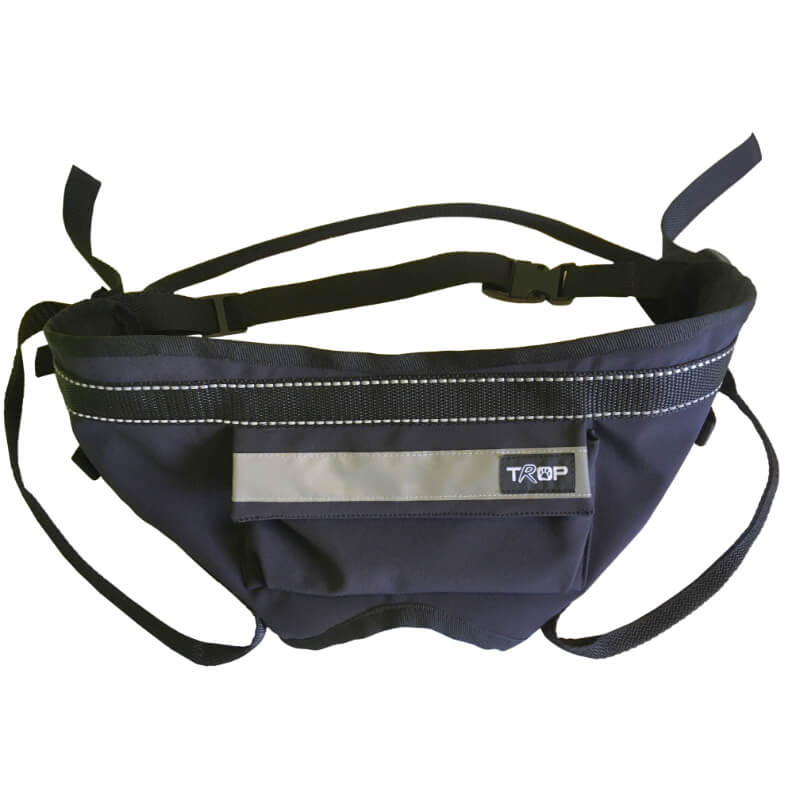 TrOP pas za tek, črn (2)