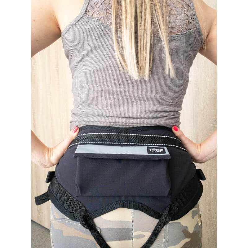 TrOP pas za tek, črn (4)