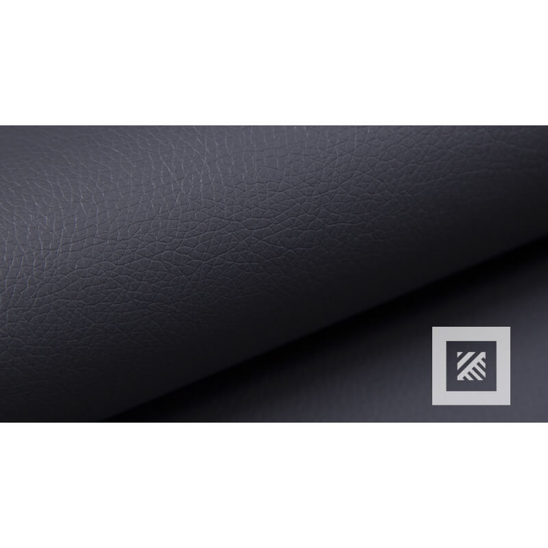 Meduza ležišče iz umetnega usnja, različne velikosti - temno siva (2)