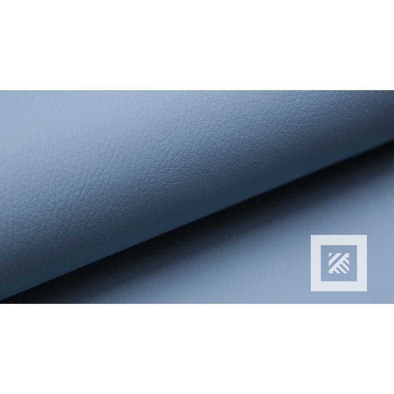 Meduza ležišče iz umetnega usnja, različne velikosti - svetlo modra (2)