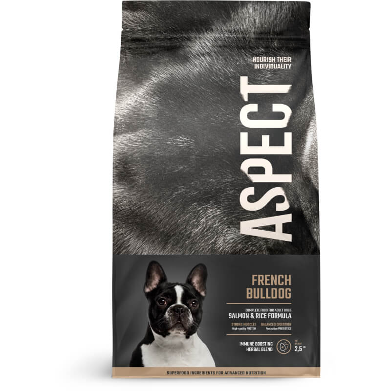 Aspect French Bulldog Adult - losos in riž - 2,5 kg
