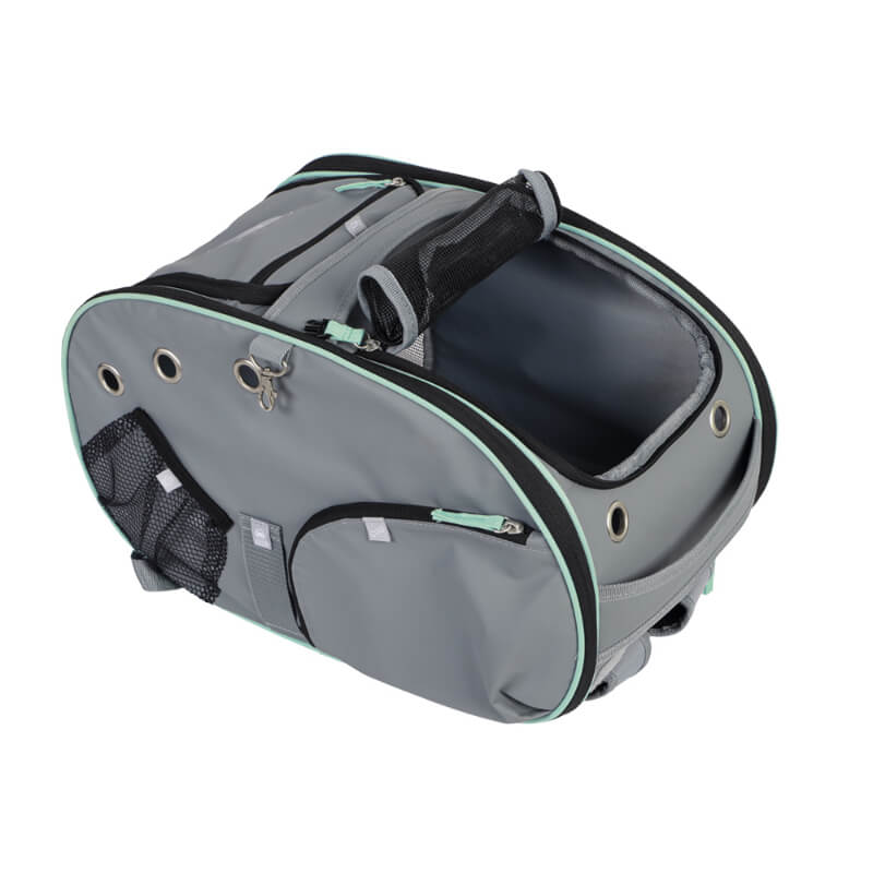 Nobby nahrbtnik za pse vodoodporen Nomad, siva - 45 x 26 x 27 cm (2)