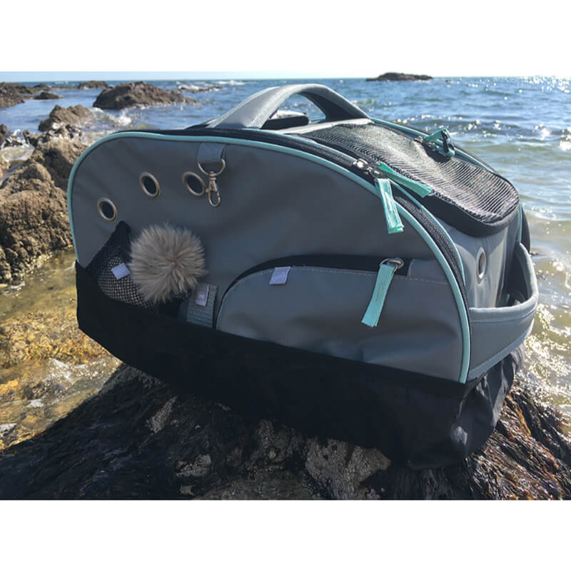 Nobby nahrbtnik za pse vodoodporen Nomad, siva - 45 x 26 x 27 cm (7)