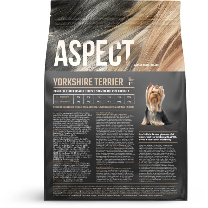 Aspect Yorkshire Terrier Adult - losos in riž (2)