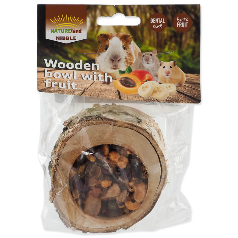 Nature Land Nibble lesena posodica s sadjem - 120 g