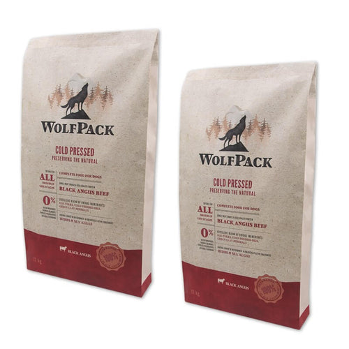 WolfPack hladno stiskana hrana - Black Angus govedina - 2 x 12 kg