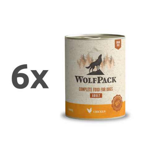 WolfPack Adult - piščanec - 6 x 800 g