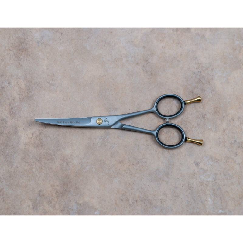 Jean Peau škarje za striženje, ukrivljene - 14 cm