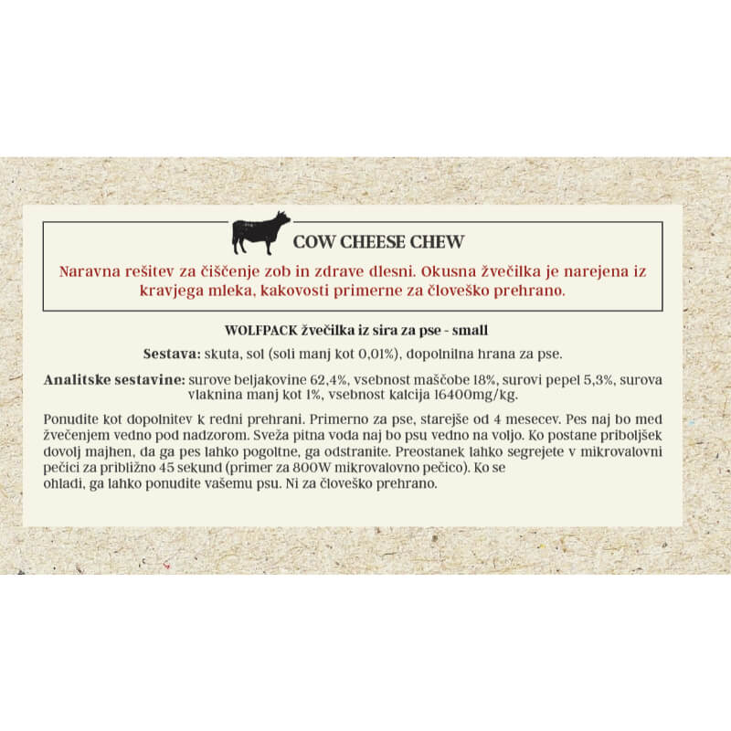 WolfPack sir za pse, M - 12-14 cm (3)