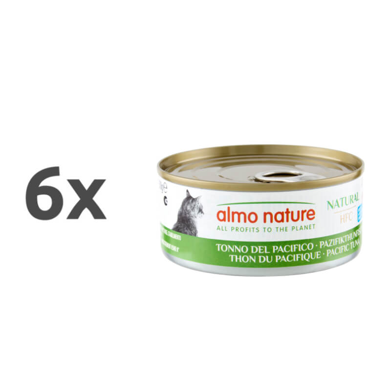 Almo Nature HFC Natural – pacifiška tuna - 150 g - 6 x 150 g