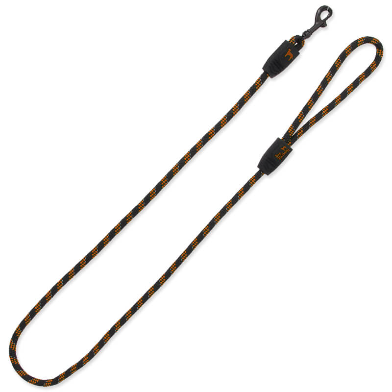 Dog Fantasy okrogel povodec, oranžen - 120 cm - 8 mm