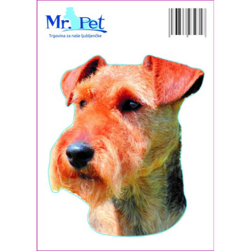 Pasemske nalepke, različne pasme (2 kos) - lakeland terrier