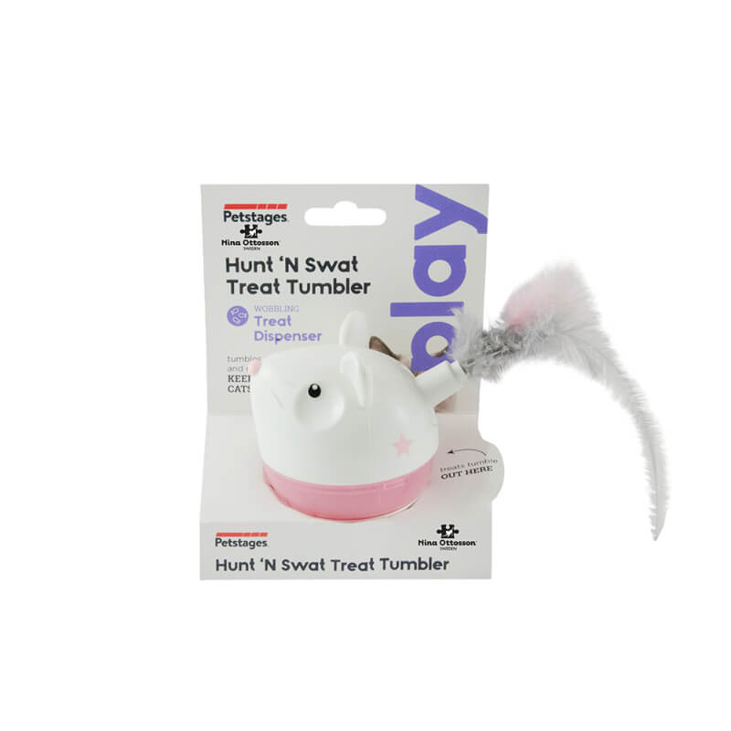 Nina Ottosson interaktivna igrača Hunt & Swat Treat Tumbler - Level 1 (2)
