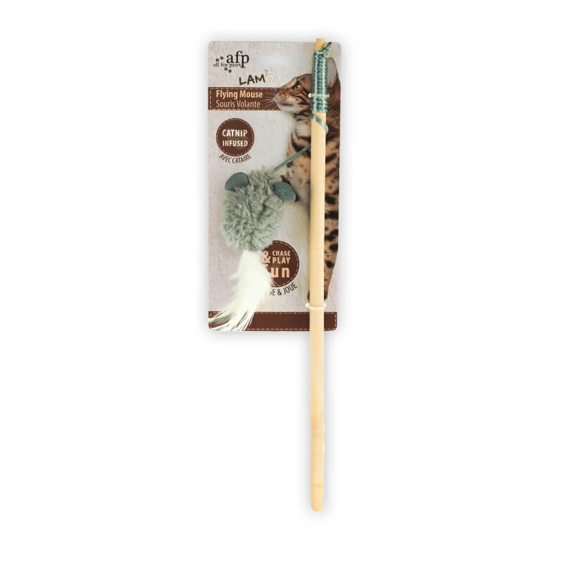 All For Paws igralna palica z miško - 64 cm (2)