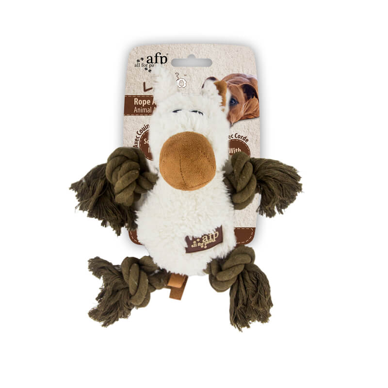 All For Paws igrača Dental Rope, pes/ovca/konj - 17 cm (3)