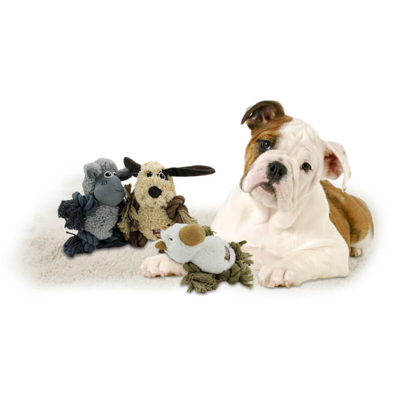 All For Paws igrača Dental Rope, pes/ovca/konj - 17 cm (4)