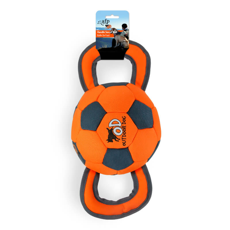 All For Paws rokometna žoga z ročaji - 35 cm (2)