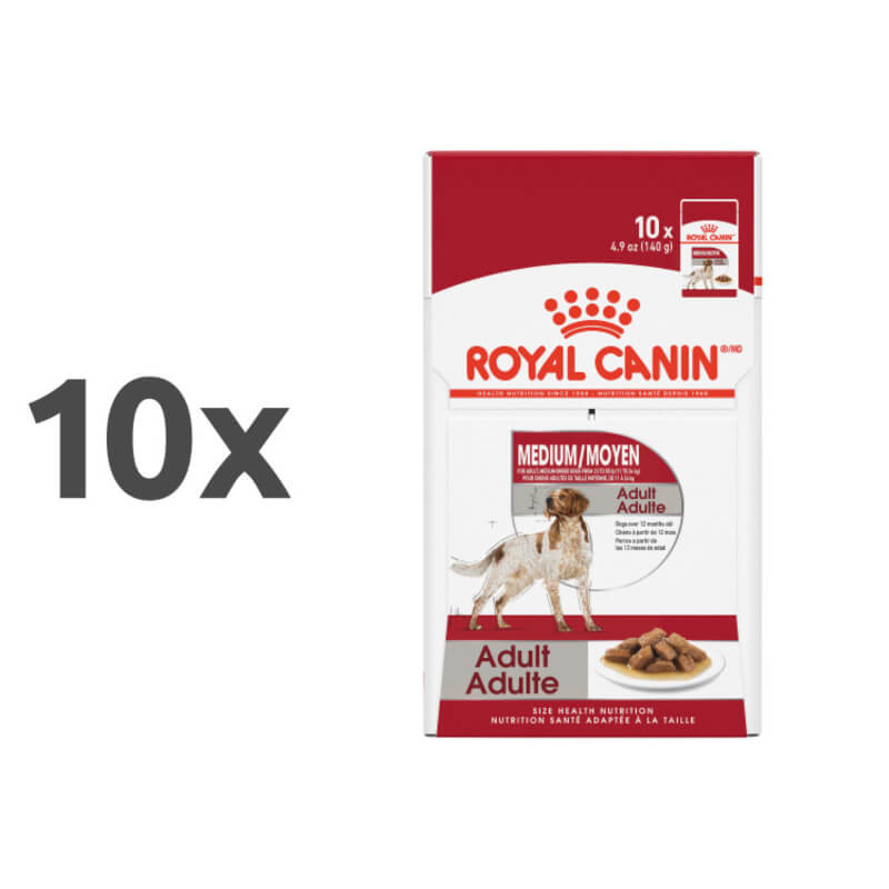 Royal Canin Medium Adult - 10 x 140 g