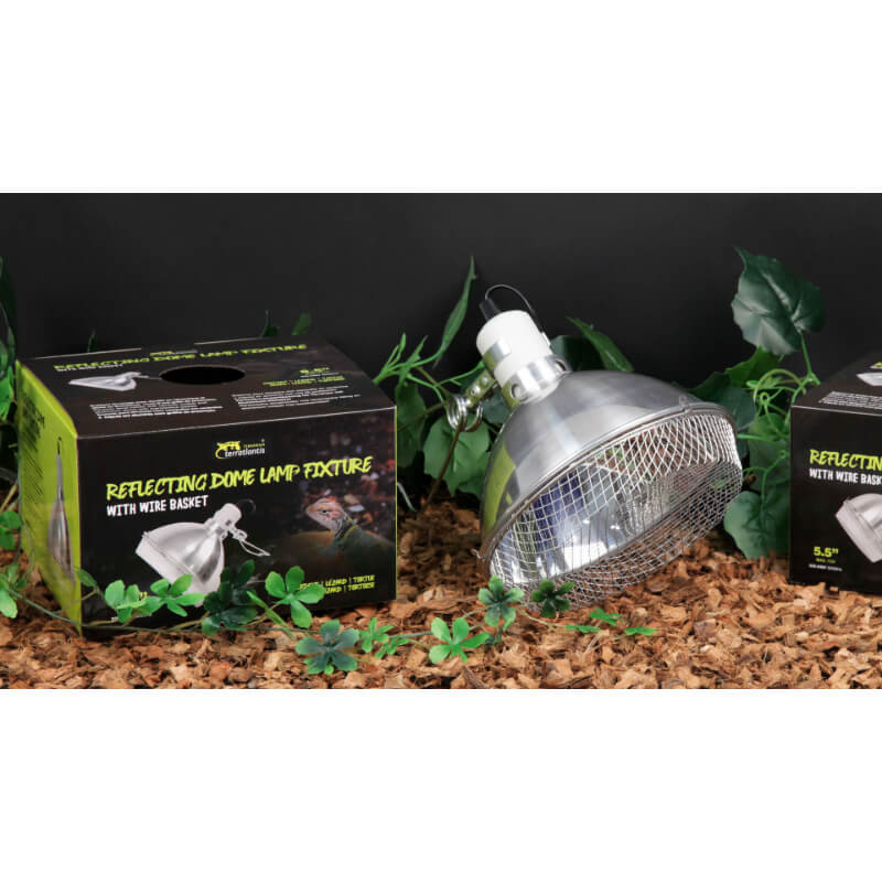 Aquatlantis držalo za žarnico z odsevnikom in zaščitno mrežico - 75W (3)