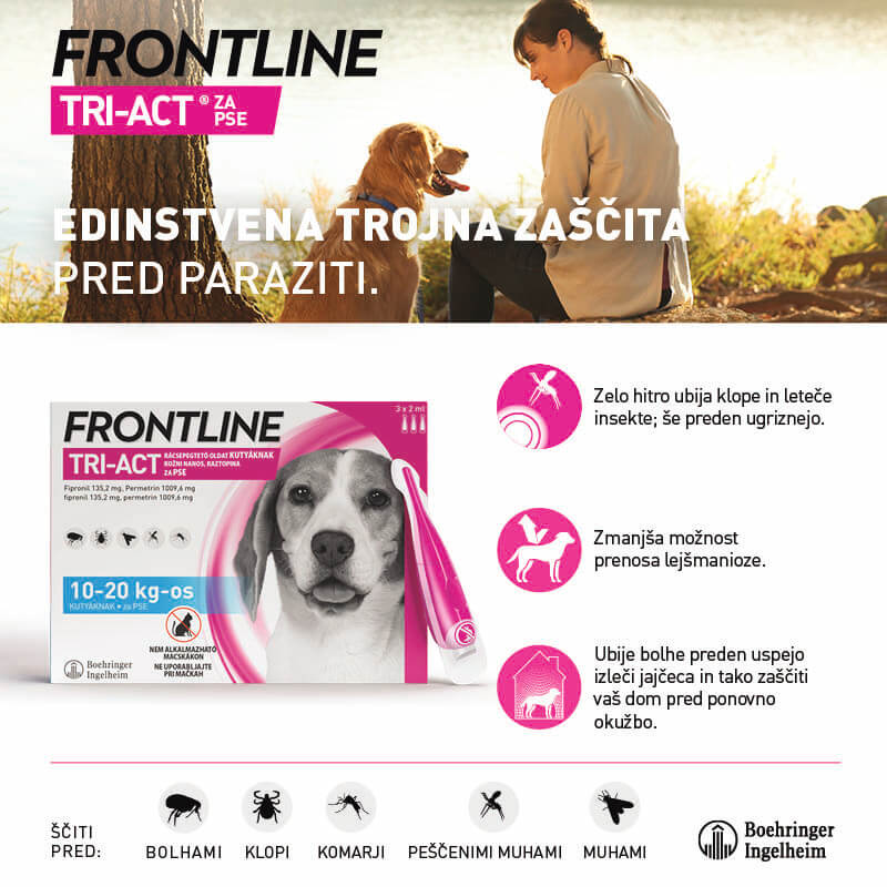Frontline Tri-Act za pse 10-20 kg - 3 x ampula (3)