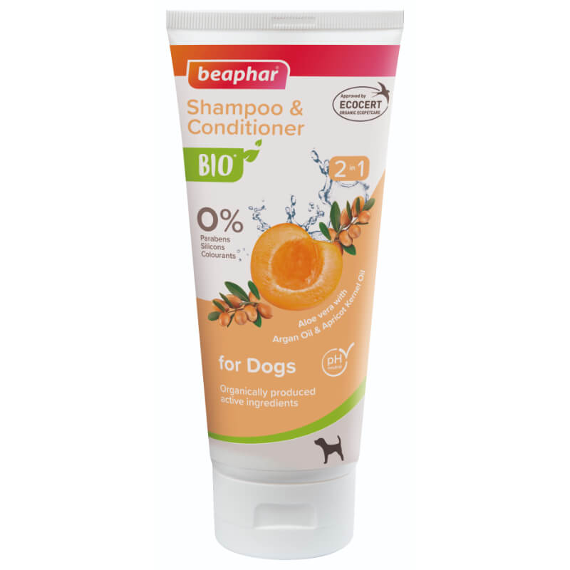 Beaphar BIO šampon in balzam 2 v 1 - 200 ml