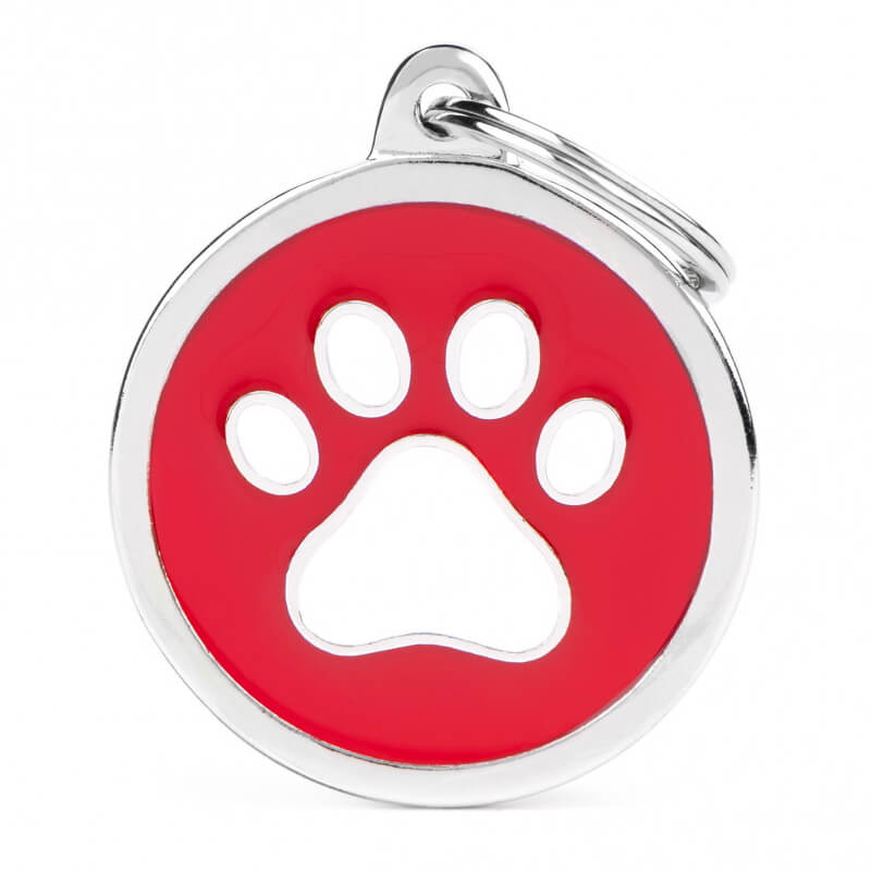 My Family identifikacijski obesek bela šapica - GRAVIRANJE GRATIS!