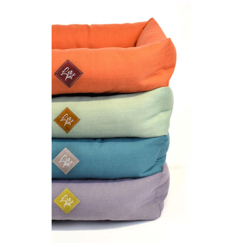 Leopet oglato ležišče Rodi, Summer mix - 60 x 80 cm (2)