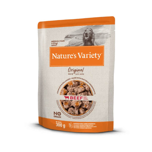 Nature's Variety Original Dog Med/Maxi Adult - govedina - 300 g - 300 g