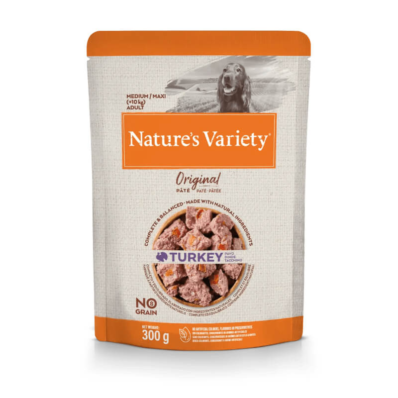 Nature's Variety Original Dog Med/Maxi Adult - puran - 300 g - 300 g
