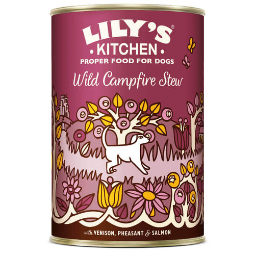 Lily's Kitchen Wild Campfire Stew Adult - divjačina, fazan in losos - 400 g - 400 g