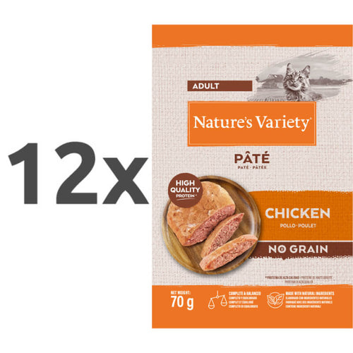 Nature's Variety Original Cat Adult - piščanec - 70 g - 12 x 70 g