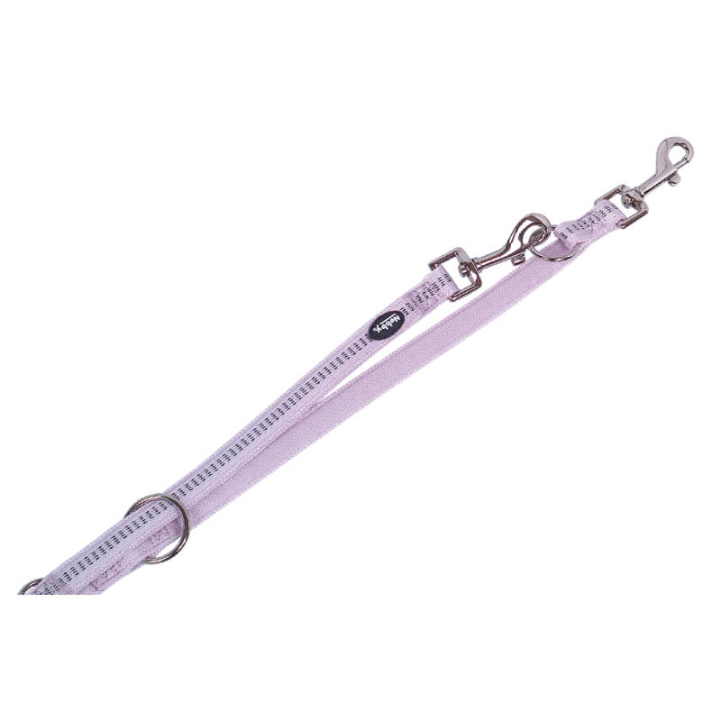 Nobby Soft Grip povodec - svetlo vijolična - 200 cm - 15 mm