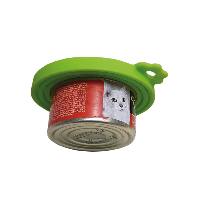 Nobby silikonski pokrov za pločevinke, svetlo zelen - 9 cm (3)