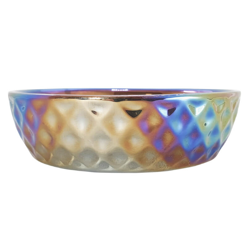 Nobby keramična posoda, mavrično zlata - 14 x 4 cm / 0,25 l (2)